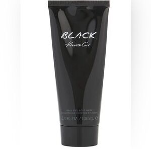 Kenneth Cole Black by Kenneth Cole for Men - 3.4 oz‎ Hair and Body Wash NEW
